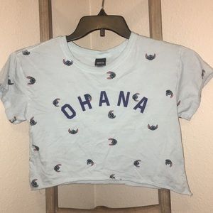 Disney Stitch Crop Top Size XS